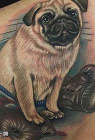 Bulldog Tattoo Pattern