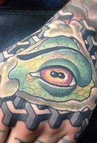 German dinosaur tattoo cobra and cartoon crocodile tattoo watercolor animal pattern tattoo