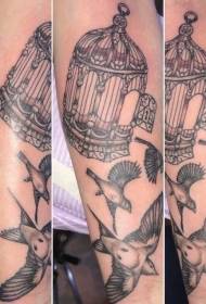 tattoo vogel vleugel volledige vogel tattoo patroon