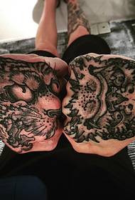 Pattern ng Tiger Leopard Tattoo