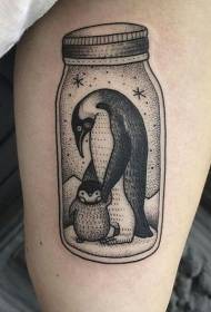 small animal tattoo naughty cute penguin tattoo pattern