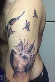 мала тетоважа на животни паметна и витална шема на тетоважи со мали животни