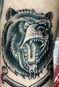 Tattoo bear pattern embarrassing dog tattoo pattern