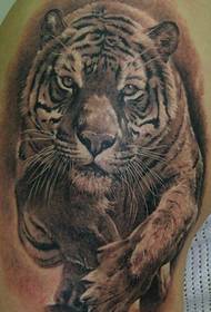 didžiojo rankos tigro tatuiruotės modelis