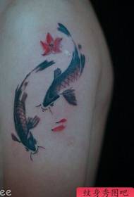 καλαμάρι μοτίβο τατουάζ: χέρι μελάνι ζωγραφική καλαμάρι τατουάζ μοτίβο τατουάζ μοτίβο