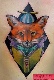 tetovaža veterana preporučila je personalizirani uzorak tetovaže lisica
