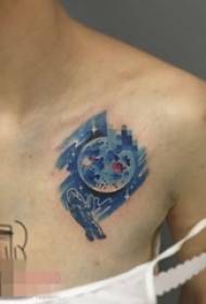 in personaliseare geometrysk elemint tatoet pixel fout tattoo-patroan