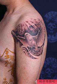 arm popular pop-up tattoo pattern