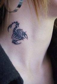 شخصیتی زیبا Scorpion Totem Tattoo