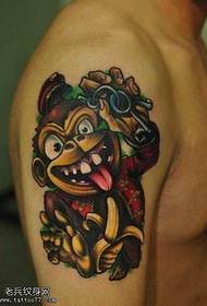 letsoho la monkey tattoo