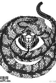 horror cobra tattoo pattern