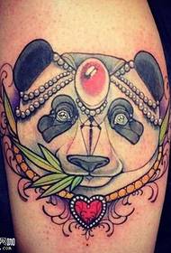 Little Panda Tattoo Pattern