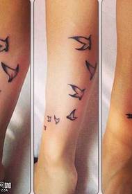 uzorak goluba totem tetovaža