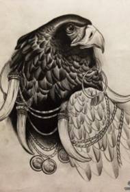 European school crow wolf tattoo tattoo manuscript