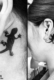 Vzorec tatoo vzorca Lizard Lizard