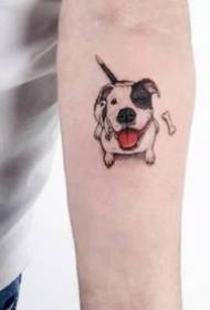 Թիակ սպա Tattoo --- Սուպեր գեղեցիկ փափուկ հավաքածու փոքր թարմ kitten լակոտների դաջվածքների նախշից