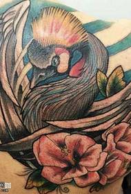 Itzuli Swan Tattoo Pattern