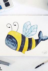 Bee Bee джинфінің тату-суретінің қолжазбасы 134427 - бөтелкедегі нәресте дельфинінің тату-суреті