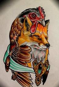 recommend a beautiful fox cock tattoo manuscript picture