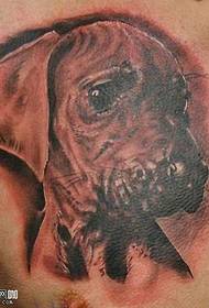 Chest Puppy Tattoo pattern
