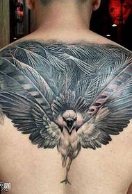 påfugl tatoveringsmønster