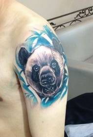 earm nasjonale skat gigantyske panda tattoo patroan
