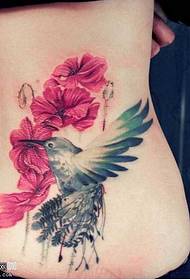 struk malog goluba tetovaža uzorak