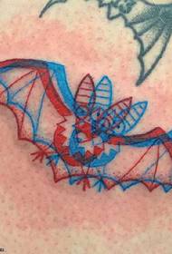 i-back bush bat tattoo iphethini
