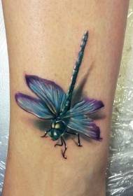 modela tattooê ya dragonfly modela tattooê ya tevahî û tevahî ya dragonfly