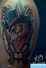 käsivarsi suosittu erittäin komea kanin tatuointikuvio