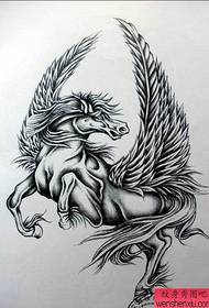 Tattoo show, recommend a horse wing tattoo