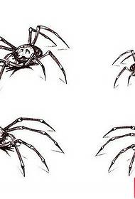 Spider tattoo manuscript works
