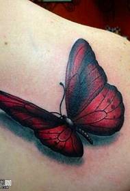 Τατουάζ μοτίβο πεταλούδα ώμου