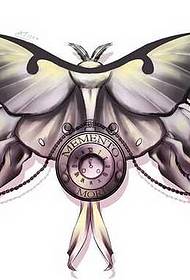 Iphethini le-butterfly tattoo