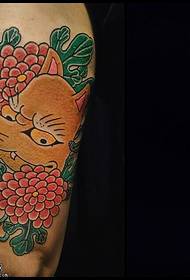 Pattern ng tattoo ng Thorn fox