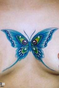 Iphethini le-butterfly tattoo