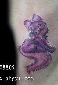 I-Hefei Ghost I-tattoo yeTatoo yoHlobo: Umzekelo we-Fox Tattoo
