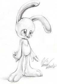 خرگوش ٹیٹو پیٹرن