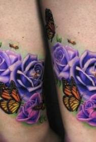 пеперутка шема на тетоважа разновидност на различни стилови на пеперутка шема на тетоважа