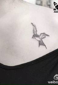 shoulder swallow tattoo pattern  135730 - character small swallow tattoo pattern on the ankle