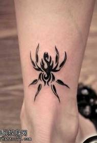 Legged Totem Spider Tattoo Pattern
