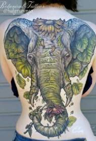 A domineering group of elephants and elephant tattoo designs 135784 - a set of elephant tattoos on elephants 9