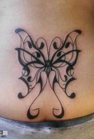 Taille Butterfly Totem Tattoo Muster