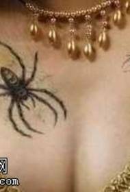 hrudník realistické 3d pavúk tetovanie vzor 135571 - rameno tetovanie pavúk tetovanie vzor