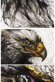 Rukopis Weifeng Domineering Eagle Tattoo