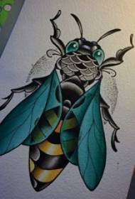 Tattoo bugs, many painted tattoos, small animal tattoos
