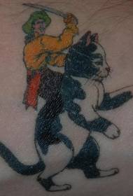 Tattoo and cavalry tattoo pattern