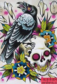 Evropské a americké tetování Taro Bird