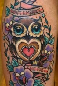 Lerneja bovido pentris akvarelan skizon krea strigo tatuaje