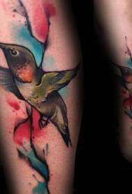 Tattoo bird small hummingbird tattoo pattern